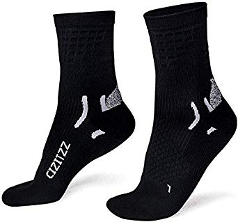 CIZITZZ Compression Socks Women,Men,15-20 mmhg,Black And Purple Socks For Medical,Athletic And Runni - steebieqa