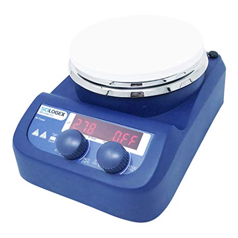 Scilogex Magnetic Hotplate Stirrer, MS-H280-PRO, 5 in. LED Mixer, Lab Hot Plate, up to 280C and 1600 - steebieqa